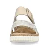 Rieker Damen Sandale Klett Sandalette extra weit Produktbild-Vorschau 47
