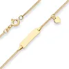 1-4mm-Id-Armband-Panzerkette-mit-Herz-aus-585-Gelbgold-14cm Produktbild-Vorschau