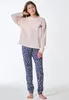 Schiesser Nightwear Schlafanzug Hose mit trendigem Produktbild-Vorschau 6