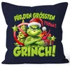 Kissenbezug Grinch Weihnachten Mann Frau Paar mit Namen Produktbild-Vorschau 1
