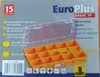 The image shows the packaging of an allit Sortimentskasten "EuroPlus Basic". Produktbild-Vorschau