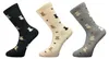 Damen Thermo Alpaka-Woll-Socken mit Katzenmotiv im 3er Pack Produktbild-Vorschau 1
