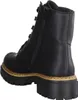 A black boot is shown from the side and back. Voir les images du produit