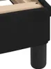 vidaXL Bettgestell mit Kopfteil "Dover" Schwarz 90x190 cm Produktbild-Vorschau 8