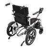 A white and black electric wheelchair is shown from a slightly elevated diagonal angle against a white background. Náhľad obrázku produktu