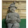 Schöne Figur Done Roaming Gartenfigur aus Steinguss zur Produktbild-Vorschau 6