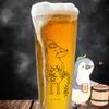 Mr. & Mrs. Panda Bierglas Fuchs Weihnachten - Transparent - Produktbild-Vorschau 4