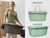 Wäschekörbe 2er Set Grün,, 2 x Korb 35 l Produktbild-Vorschau 3