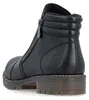 Rieker Kurzstiefel Stiefelette Slipper Damen schwarz 43 Produktbild-Vorschau 4
