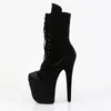 FLAMINGO-1045VEL Damen Booties von Pleaser, Schwarz  , EU Produktbild-Vorschau 4