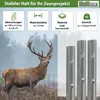 Z-Profil Zaunpfosten 150 cm feuerverzinkt 10x Zaunpfähle Produktbild-Vorschau 2