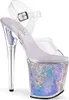 FLAMINGO-808MC Damen Sandale von Pleaser, Transparent EU Produktbild-Vorschau 1