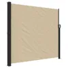 vidaXL Tenda laterale estensibile Beige 180x600 cm Anteprima dell’immagine prodotto 1