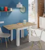 Dmora Tavolo Allungabile Aratro 67x67x79h cm Bianco, 6 Anteprima dell’immagine prodotto 2