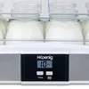 H.KOENIG ELY120 Joghurtbereiter / Edelstahl / 12 Gläser mit Produktbild-Vorschau 3