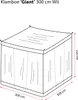 Moustiquaire Deconet GIANT - L 300 x l 300 cm - BLANC - Voir les images du produit 2