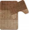 Badteppich Set 2-tlg. Labyrinth - Badezimmer Teppich Produktbild-Vorschau 3