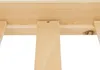 Jeunesse de lit simple bois massif lit nature 200 x 90 Voir les images du produit 4