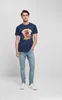 Mister Tee T-Shirt Hustle Hard Always Tee Light Navy-XS Produktbild-Vorschau 7