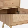 sweeek - Küchenschrank aus Holz und Rattan-Geflecht mit 4 Produktbild-Vorschau 4