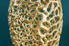 Filigrane Vase ABSTRACT LEAF gold 65cm Produktbild-Vorschau 7