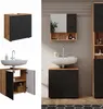 A collage of bathroom vanity and sink images, showing different angles and configurations. Produktbild-Vorschau