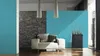 Esprit Home Vliestapete Lakeside, türkisblau, 10,05 m x Produktbild-Vorschau 6