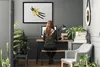 Bild 100x70 MDF-Rahmen Wandkunst Natur Blume Pflanze Produktbild-Vorschau 3