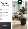 Vyveo - Pot de fleurs Amari - Noir - 27x30 Voir les images du produit 2