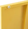 A close-up view of a yellow metal surface with a small white circular object attached. Anteprima dell’immagine prodotto