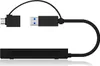 Icy Box IB-SPL1029AC Splitter IcyBox mobiler USB 3.2 zu Anteprima dell’immagine prodotto 1