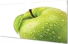 Glasbilder 140x70 Wandkunst Apple green Wassertropfen Produktbild-Vorschau 1
