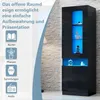 Witryna Merax z oświetleniem LED, szafka do salonu o Podgląd zdjęcia produktu 7