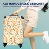 MuchoWow® Koffer Handgepäck Trolley Rollkoffer Kleine Produktbild-Vorschau 4
