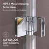 doporro Eck-Duschkabine Eckdusche 80x80x190cm Produktbild-Vorschau 6