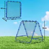 HOMCOM Fußball Rebounder Kickback Tor Rückprallwand Netz Produktbild-Vorschau 3
