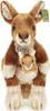 Canguro Peluche Con Cucciolo 27cm Ecologico Anteprima dell’immagine prodotto 3