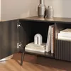 Meuble TV 'Nand' avec tiroir et 2 portes cannelées 160 x 40 Voir les images du produit 8