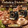 3D gedruckte Latte Art Kamera, manueller Kaffeepulver Produktbild-Vorschau 6