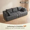 HOMCOM Sofa 3 Sitzer 194 cm Boneless Sofa mit Produktbild-Vorschau 3