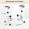 COSTWAY Pomocník na vstávanie z toalety, výškovo a šírkovo Náhľad obrázku produktu 3