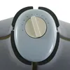 A close-up view of a grey dress form's adjustment dial. Náhľad obrázku produktu