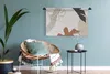 MuchoWow® Wandteppich Wandbehang Sommer - Blätter - Weiß Produktbild-Vorschau 5