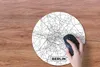 MuchoWow® Mauspad Mousepad Berlin - Karte - Stadtplan 40x40 Produktbild-Vorschau 3