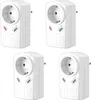 4x Steckdosenadapter Überspannungsschutz Max. 3380 Watt Produktbild-Vorschau 1