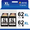 INKFIND 62XL Passend für HP62 HP62XL HP 62 HP 62XL C2P05AE Produktbild-Vorschau 1