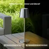 BRILLIANT Lampe de table d'extérieur 37cm Xaana argent IP44 Voir les images du produit 12