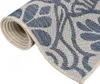 vidaXL Outdoor-Teppich Flachgewebe 200x280 cm Blaues Muster Produktbild-Vorschau 2