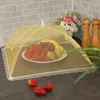 com-four® 4x Speisehauben, faltbare Obsthaube 45 cm - bunte Produktbild-Vorschau 2