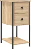 vidaXL Noční stolek Sonoma Dub 32x42x70 cm výrobek ze dřeva Náhled obrázku produktu 2